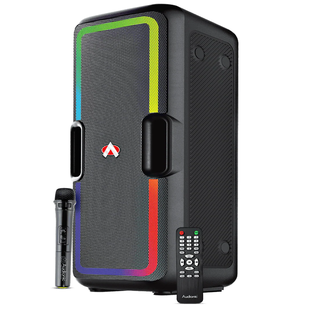 Audionic Hummer H30 Plus – 10W RGB Bluetooth Speaker with Mic & TWS